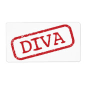 Briefmarke IT "DIVA" (Vorne)
