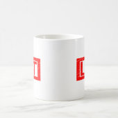 Briefmarke Kaffeetasse (Mittel)
