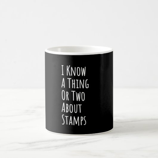Briefmarke Kaffeetasse (Mittel)