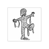 Briefmarke Kid mummy Illustration Gummistempel (Prägung)