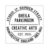 Briefmarke kreativer Künstler Gummistempel (Prägung)