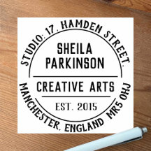 Briefmarke kreativer Künstler