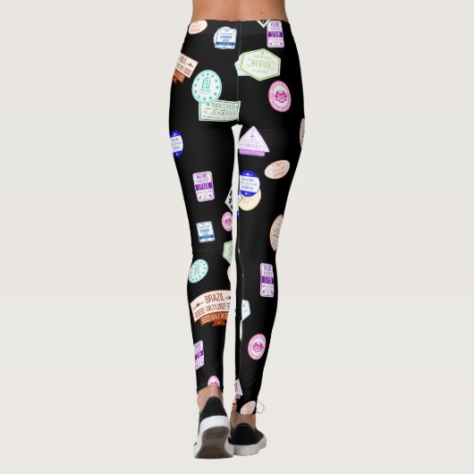 Briefmarke Leggings (Rückseite)