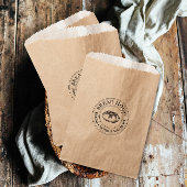 Briefmarke-Logo-Papiertaschen Geschenktütchen