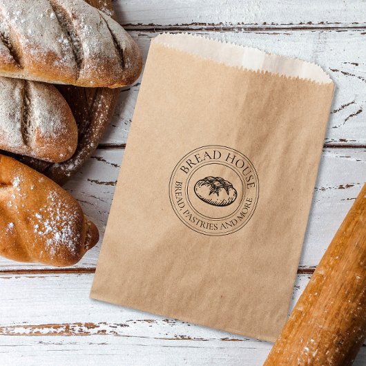 Briefmarke-Logo-Papiertaschen Geschenktütchen