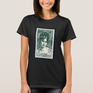 Briefmarke Madame Récamier T-Shirt
