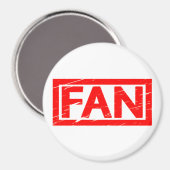 Briefmarke Magnet (Vorderseite/Rückseite)