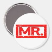 Briefmarke Magnet (Vorderseite/Rückseite)
