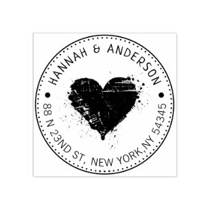 Briefmarke mit benutzerdefinierter Adresse Gummistempel