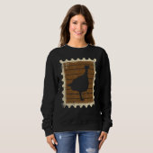 Briefmarke mit einem Truthahn Sweatshirt (Vorne ganz)