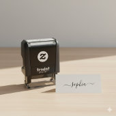 Briefmarke mit Ihrem Personalisierten Namen Permastempel