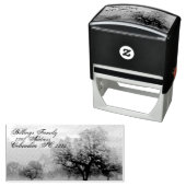 Briefmarke mit Selbstfarben und Texas Permastempel (Beispiel)
