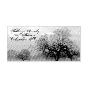 Briefmarke mit Selbstfarben und Texas Permastempel