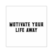 Briefmarke motivieren gummistempel (Prägung)