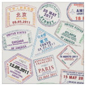 Briefmarke-Muster Stoff (Muster)