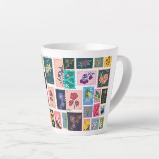 Briefmarke nach Tasse (Rechte Ecke)