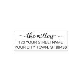 Briefmarke niedlicher benutzerdefinierter Rücksend Permastempel (Design)