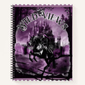 Briefmarke Night Castle Notizblock (Vorderseite)