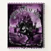 Briefmarke Night Castle Notizblock (Rückseite)