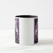 Briefmarke Night Castle Tasse (Zentrum)