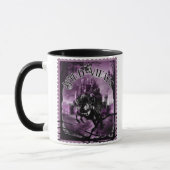 Briefmarke Night Castle Tasse (Links)