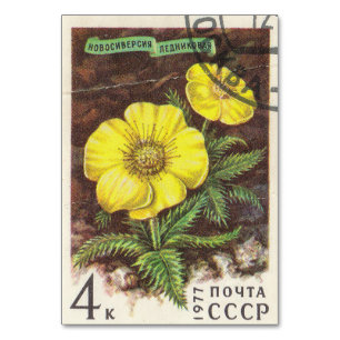 Briefmarke Novosiversiya Glacer Tischnummer