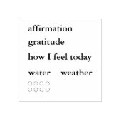 Briefmarke Nr. 1 (serifenloser Schriftart) Gummistempel (Prägung)