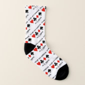 Briefmarke Out Langeweile Play Bridge Vier-Karten- Socken (Links - Innen)