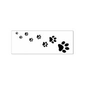 Briefmarke Paw Prints Gummistempel (Stempel)