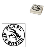 Briefmarke "Pearl Approved" Gummistempel (Stempel)
