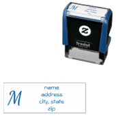 Briefmarke Personalisierter Adressen nach Maß Permastempel (Beispiel)