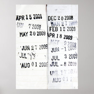 Briefmarke Poster