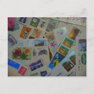 Briefmarke Postkarte