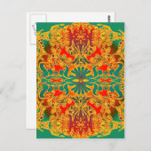 Briefmarke Postkarte (Vorne/Hinten)