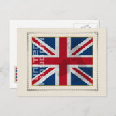 Briefmarke Postkarte (Vorne/Hinten)