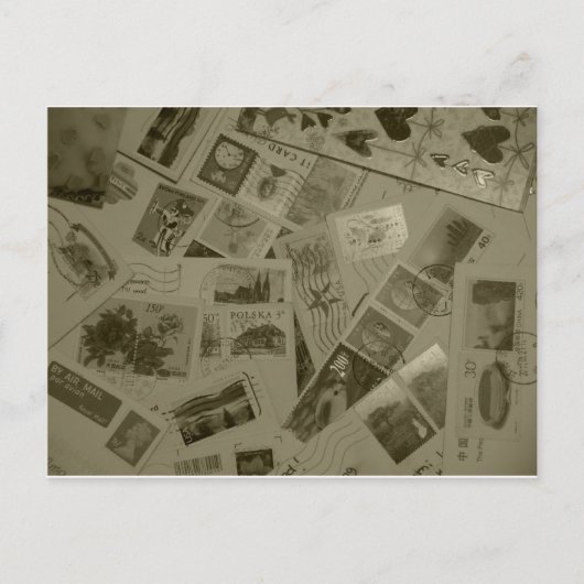 Briefmarke Postkarte (Vorderseite)