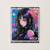 Briefmarke Puzzle (Vertikal)