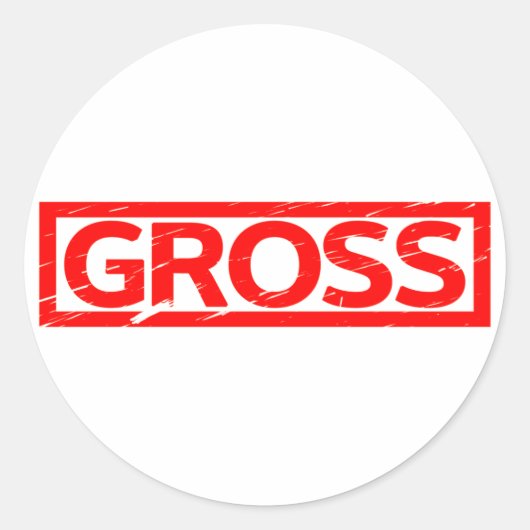 Briefmarke Runder Aufkleber (Vorderseite)