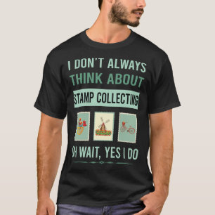Briefmarke Sammeln von Briefmarke Philatelist Phil T-Shirt