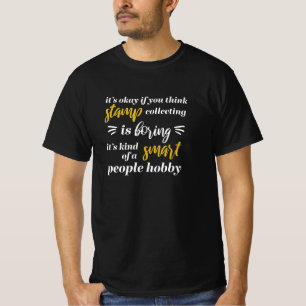 Briefmarke Sammeln von Briefmarke T-Shirt