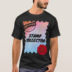 Briefmarke Sammler Sammler Wa Siegel Funny Hobby P T-Shirt