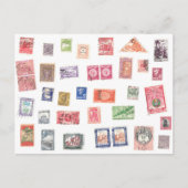 Briefmarke-Sammlung Postkarte (Vorderseite)