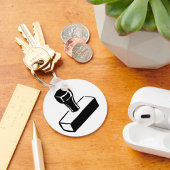 Briefmarke Schlüsselanhänger