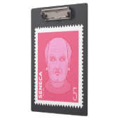 Briefmarke Seneca - Klemmbrett (Links)