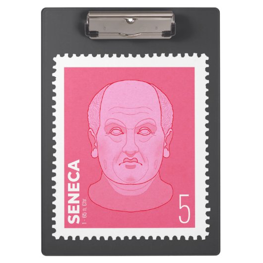 Briefmarke Seneca - Klemmbrett (Vorderseite)