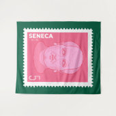 Briefmarke Seneca - Wandteppich (Vorderseite (Horizontal))
