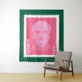 Briefmarke Seneca - Wandteppich (Beispiel)