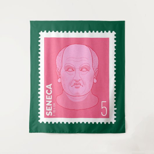 Briefmarke Seneca - Wandteppich (Vorderseite)