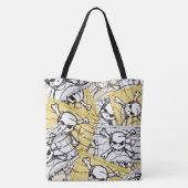 Briefmarke Skull Tasche (Rückseite)