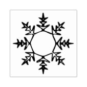 Briefmarke Snowflake Gummistempel (Prägung)